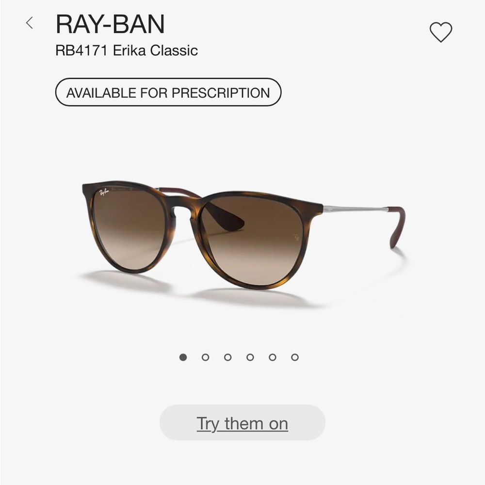 Rayban Erika brown